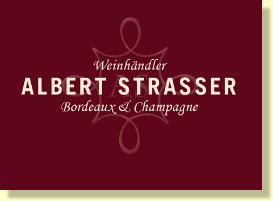 Logo Albert StrasserBordeaux und Champagner